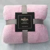 Home Textile 200x230cm polar fleece fabric pink bedspreads thick fleece throw blanket for sofa 201111