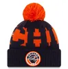 New Football Beanies 2020 Sideline Sport Pom Cuffed Knit Hat Knit Hat Pom Pom Cap 32 Teams Knits Mix And Match All Caps