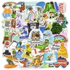 Adesivi per cartoni animati per auto Moto Bicicletta Laptop Bagagli Skateboard PVC impermeabile Cool Sticker Bomb JDM Decalcomanie Regali per bambini