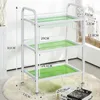 de cocinaバスルームキッチンスポンジホルダーメンソールrepisas y estantes room Storage prateleira trolleys with wheelsオーガナイザーラックT200506