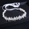 Luxe Crystal Crystal Crystal Cheveux Coiffure Perles De Mariage Bijoux De Mariage Accessoires Heilpouse Femmes Pareant Crown Bandeau 220223