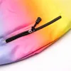 Borsa da palestra colorata con coulisse per allenamento fitness viaggi outdoor nylon impermeabile sport donna uomo zaini borsa a tracolla multifunzionale