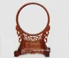 Chinese Style Rosewood Wooden Frame Mirror Stand Photo Picture Frame Antique Carved Paintings Frame Home Office Decor Ornaments