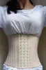 25 سم 25 عظام الفولاذ اللاتكس مشد الخصر السيطرة على مشد وتمثال نصفي underbust الخصر المدرب التخسيس المشكل corselet 9047