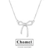 Singapore Chomel Necklace Double Ring Necklace Star Full Diamond Net Red Temperament Clavicle Chain Woman