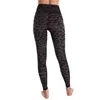 Pantalons pour femmes Pantalons de yoga Poches Imprimé léopard Taille haute Leggings d'exercices Pantalons de course Collants de sport pour femmes Leggings pour femmes H1221