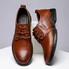 Hommes Formelle Affaires Brogue Chaussures Hommes Chaussures Habillées Mâle Casual En Cuir De Noce Mocassins Livraison Gratuite