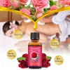 30ML Rose Massage Oil Relaxing Body Massage Scraping Essential Oil Relieve Fatigue Pure Natural Body Oils Skin Care