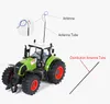 Nuevo RC Tractor RC Tractor Wireless Remote Control Remolque 116 Alta escala de simulaci￳n Veh￭culo de construcci￳n Juguetes Hobby Y200413308V