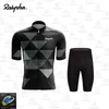 Ralvpha Radfahren Jersey Set Bike Jersey Trägerhose Anzüge Straße Berg MTB Fahrrad Kleidung Maillot Ropa Ciclismo Radfahren Tops1