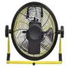 VS stock geek aire oplaadbare draagbare draadloze ventilator, batterij geëxploiteerd, luchtcirculator met metalen BLADEA46 A02