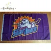 ECHL Orlando Solar Bears-Flagge, 90 cm x 150 cm, Polyester-Banner, Dekoration, fliegender Hausgarten, festliche Geschenke