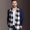 Scarves Sorlnam 2021 Europe Moda Moda Szal Mężczyźni Zimowy Ciepły Tartan Szalik Biznes SJAAL Plaid Bawełna Okłady Bufanda Foulard1