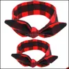 Akcesoria do włosów Dziecko, Dzieci Maternity Drukowane Nakrycia głowy Matka I Dziecka Zestaw Rodzic-Child-Child Królik Uszy Na głowę Baby Hairband Bandanas Mom S