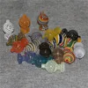 Wholesale smoking Spinning Carb Caps stand Glass holder cyclone spin carb cap for 25mm flat top quartz banger nails dab Terp Pearls bong