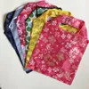 Tragbare Falttaschen aus Polyester mit Blumenmuster, Einkaufstasche aus Nylon, faltbare Einkaufshandtasche, Öko-Tasche im Großhandel