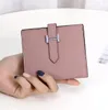 Frauen Echtes Leder Brieftasche Luxurys Designer Brieftasche Frau Kurze Geldbörsen Bifold Casual Kreditkarteninhaber Tasche Mode Münzen Pur320H