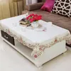 Главная El Dining Swide White Red Table Clate с кружевной вышитой цветочной прямоугольной скатерть до стола T200707