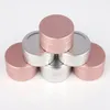 100 stks / partij 15G 20G lege aluminium crèmekruiken, cosmetische behuizing 15 ml aluminium tikken metalen lippenbalsemcontainer