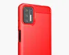 Coque de protection en silicone TPU, texture en fibre de carbone, antichoc, pour Motorola Moto G9 Plus Moto G9 Play