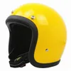 Coque en fibre de verre de haute qualité vintage 500TX 34 Casque à face ouverte Léger de style japonais Geniuneco Motorcycle Helmet6322854