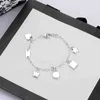 Quality High Designer Bracelet Chain SilverStar Gift Butterfly Bracelets Chains Fashion Jewelry Supply