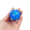 Светодиодные интерактивные игрушки Мягкая резина Flash Ball Pet Hedgehog подпрыгивая коленчатый