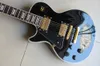 Factory Custom Electric Guitar Left Handed Mahogany In Black 20120110