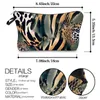 Multifunktionale Damen-Waschtasche mit Leopardenmuster, modische Make-up-Tasche mit 3D-Druck, tragbare Reisetasche, Aufbewahrungstasche für Kosmetika, Partybevorzugung T9I001120