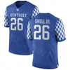 College NCAA Kentucky Wildcats Piłka nożna 24 Chris Rodriguez Jr Jersey 3 Terry Wilson 10 Asim Rose Jr 6 Josh Ali 89 Allen Dailey