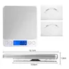 0.01/1g LCD Precision Digital Scale Smart Balance Precision Jewelry Weights Electronic Scales Multi-function Kitchen Appliances 211221