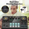 Maonocaster All-In-on Microfoon Mixer Kits Externe geluidskaart Audio-interface Podcaster met Condensor Mic For Studio Record