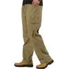 Pantaloni tattici militari da combattimento Uomo Plus Size Grandi multi tasche Pantaloni cargo militari Pantaloni casual in cotone dritto Pantaloni XL-6XL 201110