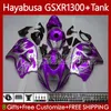 Carrosserie pour Suzuki Purpleflames Hayabusa GSXR-1300 GSXR 1300 CC GSX-R1300 1996 2007 Bodys 74NO.299 GSXR1300 1300CC 96 97 98 99 00 01 GSX R1300 02 03 04 05 06 07 Carénage