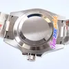 TWF SUB 41mm 126610 A3235 자동 망 시계 블랙 다이얼 블랙 도자기 베젤 904L 스테인레스 스틸 팔찌 슈퍼 에디션 시계 동일한 직렬 카드 TimeZoneWatch