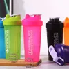 BPA Free Shaker Fles Whey Protein Poeder Mixing Fles Sport Voeding Protein Shaker Fitness Water Bottle 201221