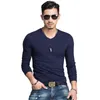 Hot New Spring Fashion Brand O-Sece Slim Fit с длинным рукавом футболка для мужчин Trend Curry Mens футболка корейских футболок 4XL 5XL 201203