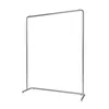 Stainless steel wire drawing silver side hanging Children Furniture display rack women's clothing show racks simple floor thickened shelf