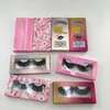 Free Fast DHL Shipping 25mm Mink Eyelashes Custom Lashwood Package Natural Soft 5D Lashes with Soft Paper Box
