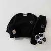 Baby Long Sleeve Outfits Cute Embroidered Sweatshirt And Pants 2pcs Suit For Toddler Kids Boys Girls Casual Clothes Sets 2202171285176