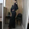 Koreanische Sommer Zwei Stück Set Frauen Crop Top Sexy Spitze-up Blazer Mantel + Hohe Taille Hosen Anzug Sets herbst Streetwear 2 Stück Sets 220308