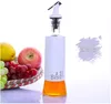 New Spice Tools Oil Bottles Kitchen 300ML Thicken Home Accessories Clear Lead Free Glass Sauce Vinegar Bottle Dust Proof Spice Container