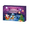 Pour les enfants Calendrier de l'Avent Noël Slime 24pcs Calendrier de compte à rebours différent Jouet Slime Jouet pour bonbons Plasticine Jouet Cadeau 201226