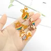 Rainbow Cute Cartoon Animals Enamel Pins Colors Popular Corgi Cat Rabbit Squirrel Brooches Gift For Friends Jewelry Women Clothes