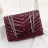 Designer Bag LouLou Real Leather Bags Women's Handbags Ancient Chain Flapbag Luxury Shoulder Bag Large Capacity 25cm 32cm