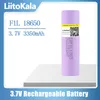 Liitokala Nouveau Batterie de 3,7 V 18650 Batterie F1L 3350mAh Batteries rechargeables au lithium Décharge continue 15A pour les outils électriques de drones