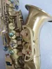 Ny ankomst S-992 Soprano Saxofon krökt sax BB Tune Music Instrument Sax med munstycke Professionell klass gratis