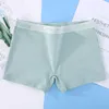 3 Piecesset trosor Kvinnor Boyshort Cotton Big Size Female Boxer Underwear Under kjol Ladies Safety Short Pants 201112