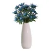 Decoratieve Bloemen Kransen Planten Home Decor Kunstmatige Eryngium Distels Bos Simulatie Plastic Nep Bruiloft Decors Feest Clu211A