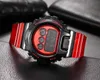 Venta en caliente LED Digital Watch DW6900 Reloj casual deportivo para hombres World Tiempo impermeable y prueba de envío gratis 8139076